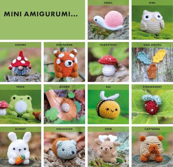 Mini Amigurumi Woodland - 26 Tiny Crochet Creations (Crochet) 