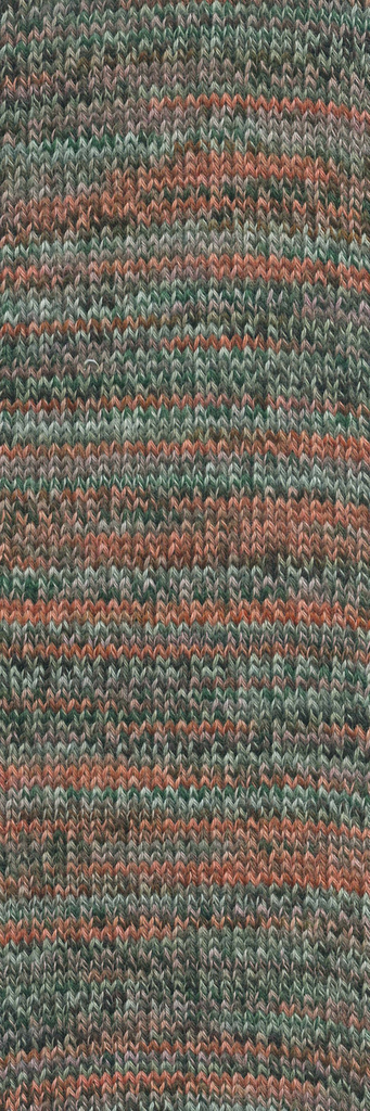 Wool Addicts Footprints Brown, Green, Orange 08