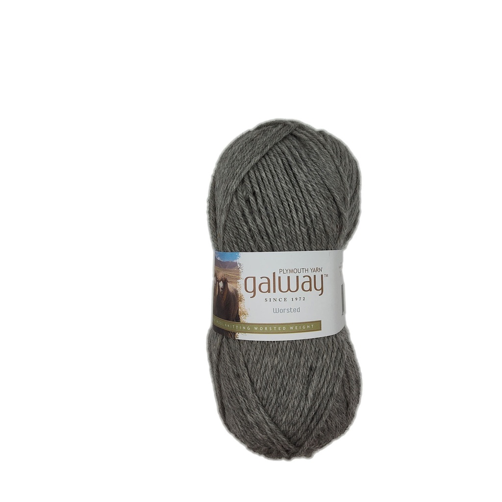 Plymouth Galway Worsted Lt Grey Heather 0702