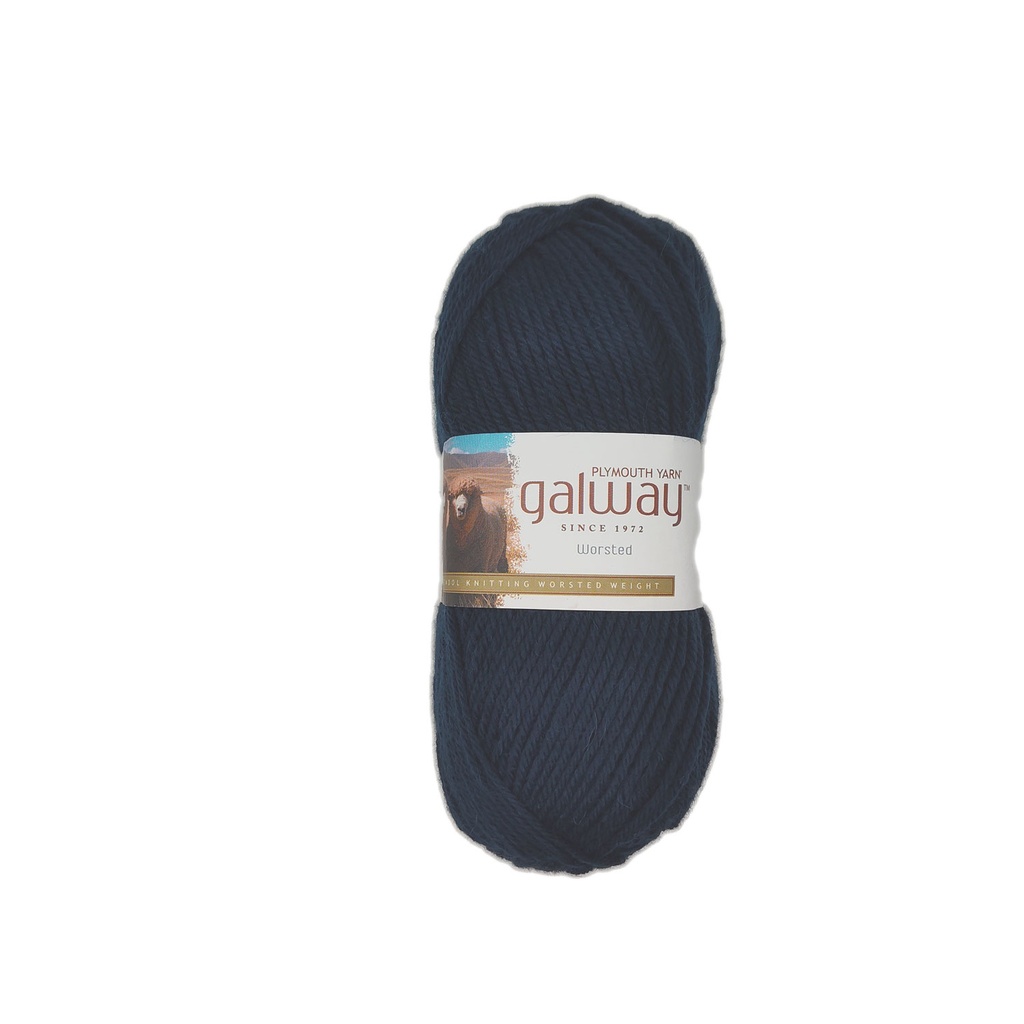Plymouth Galway Worsted Navy 0010