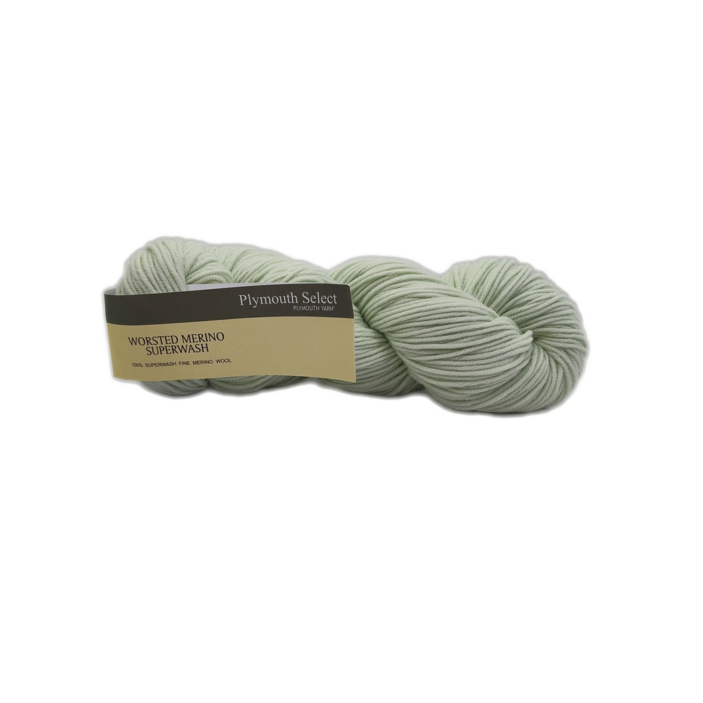Plymouth Worsted Merino Superwash Palest Green 104