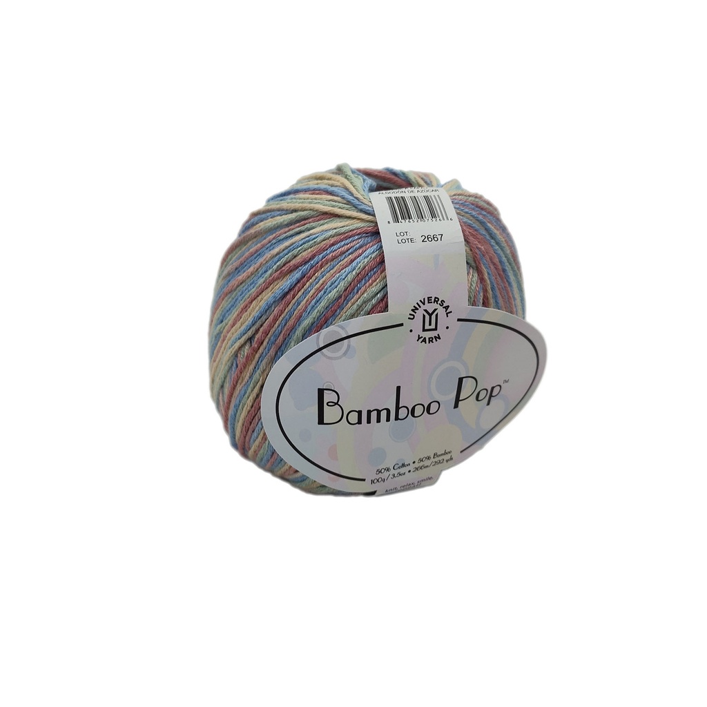 Universal Bamboo Pop Multi Cotton Candy 223