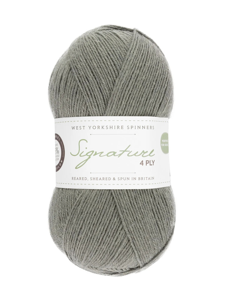 West Yorkshire Spinners Signature 4 Ply Poppy Seed 600