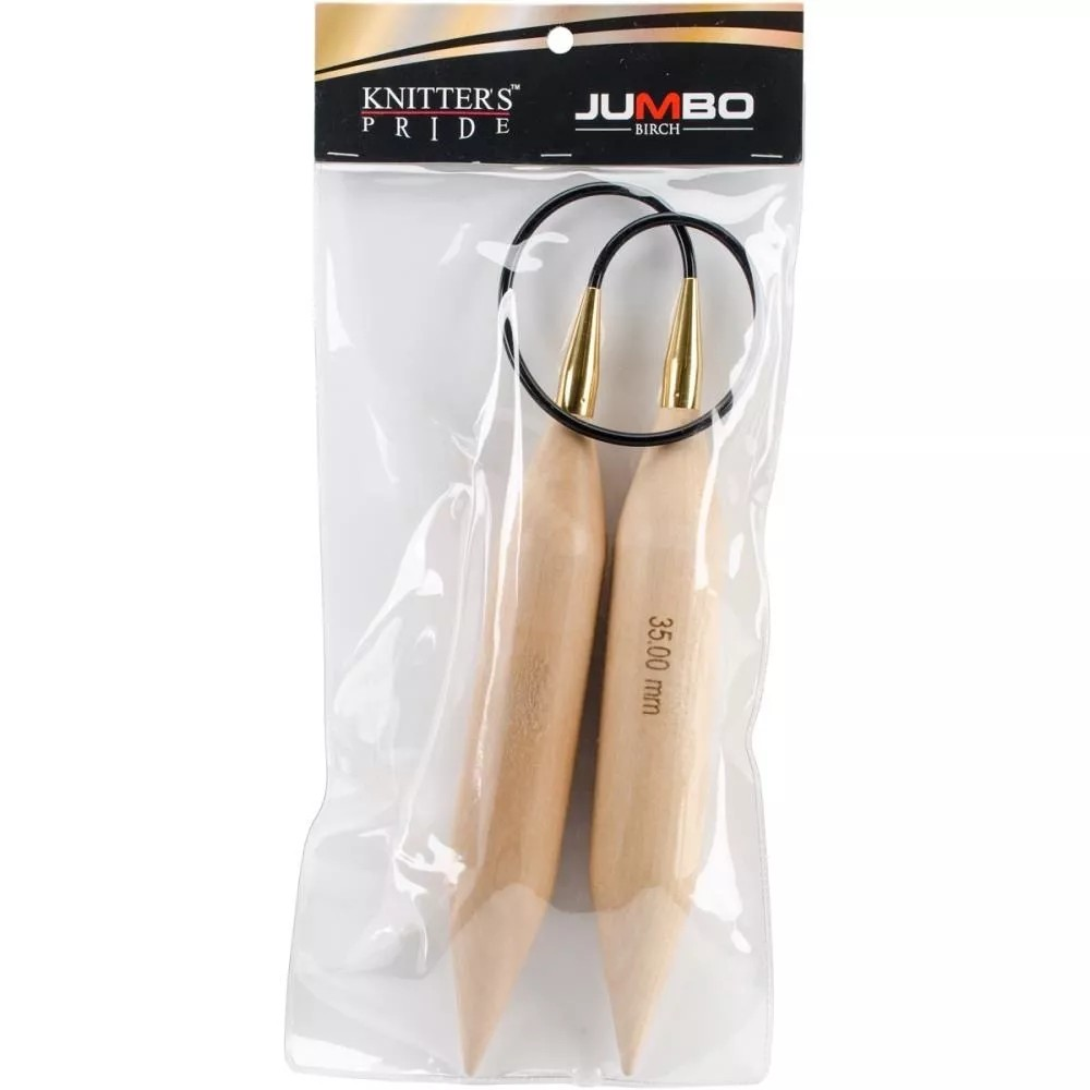 Knitters Pride Basix 32" Circular Needles 35mm