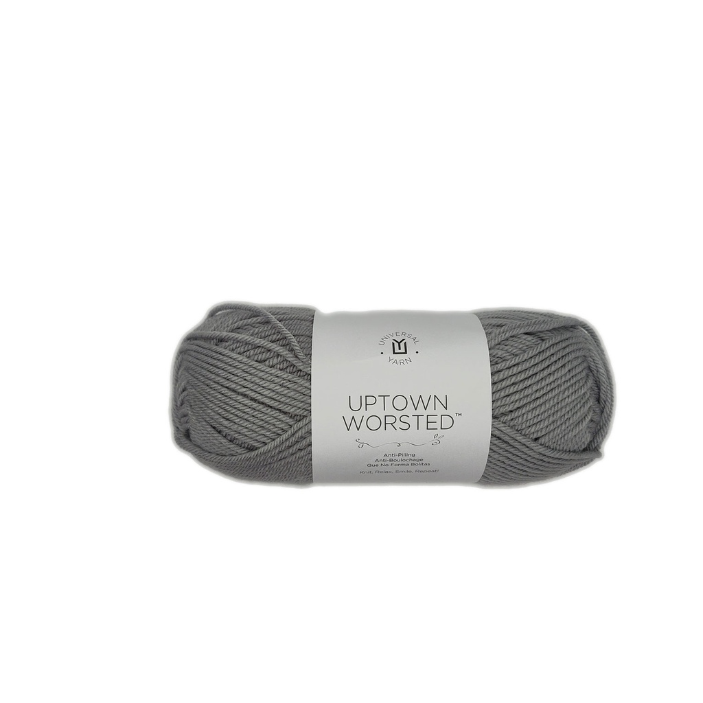 Universal Uptown Worsted Silver Grey 322