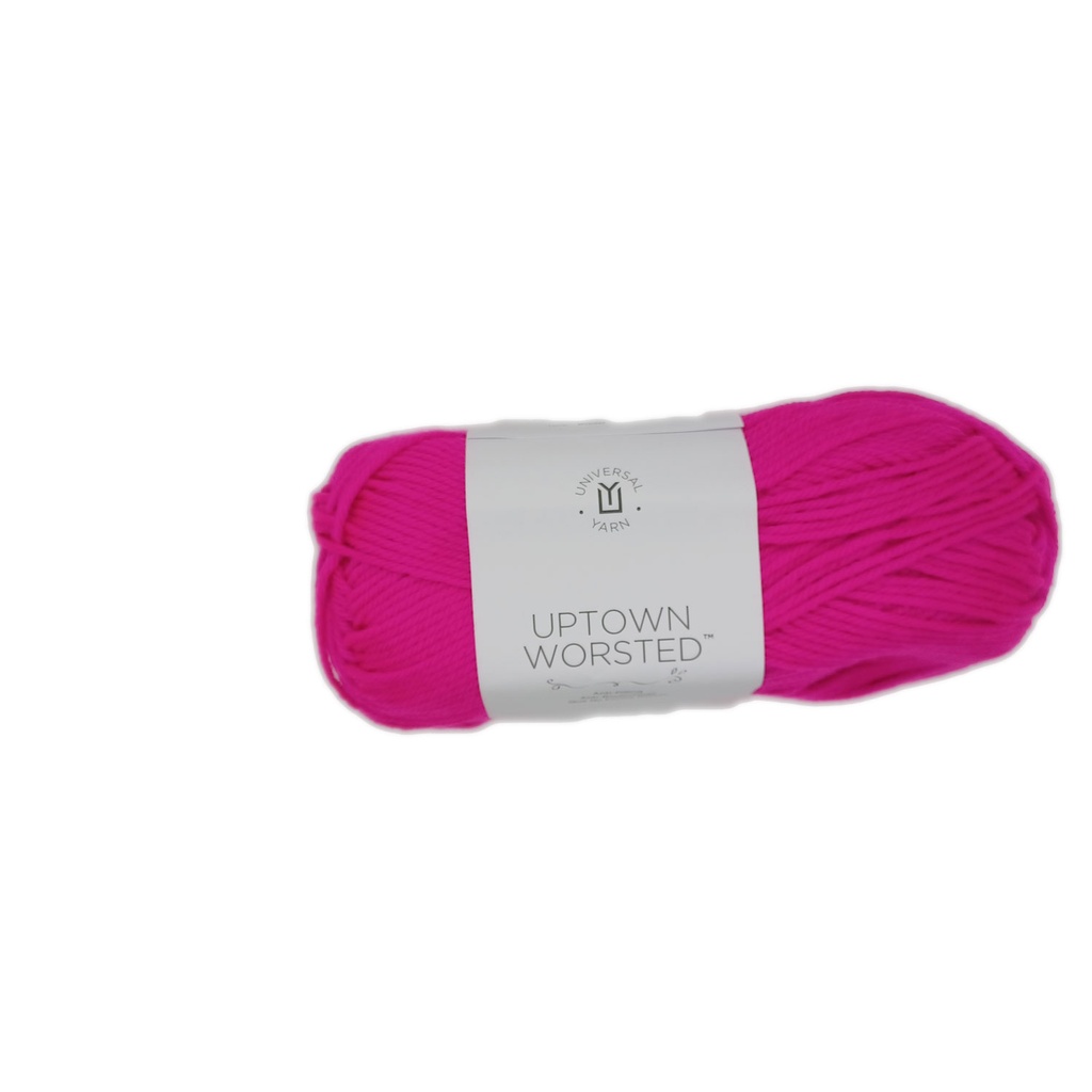 Universal Uptown Worsted Hot Magenta 340