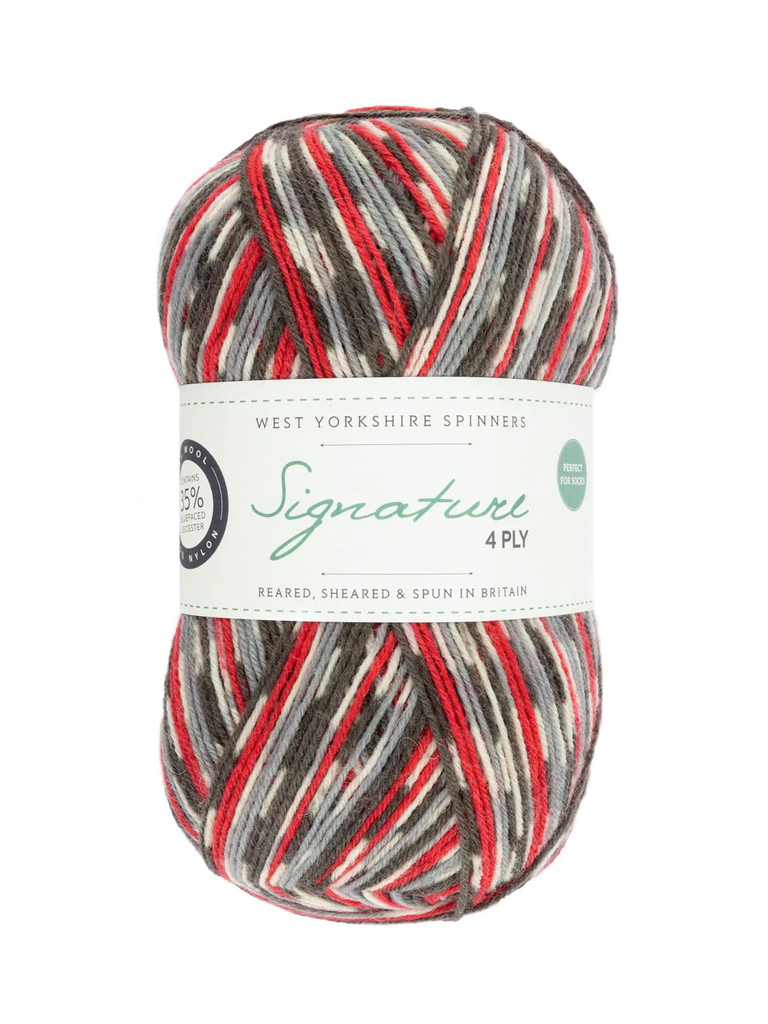 West Yorkshire Spinners Signature 4 Ply Country Birds Collection Bullfinch 861