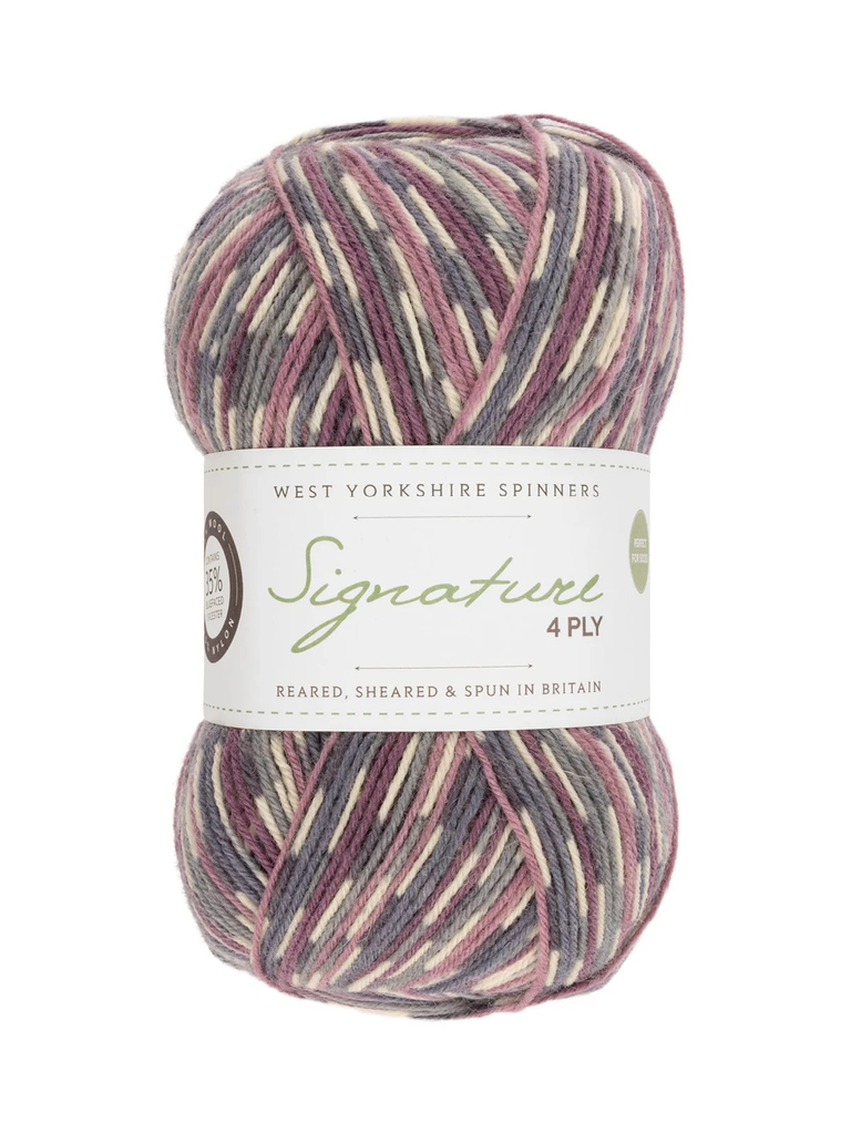 West Yorkshire Spinners Signature 4 Ply Country Birds Collection Wood Pigeon 864