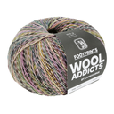 Wool Addicts Footprints Purple, Green, Gold, Brown 02