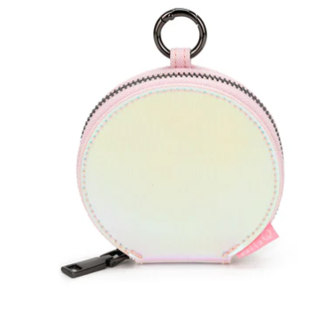 della Q Glow Collection Vinyl Round Mini Zip Sunset
