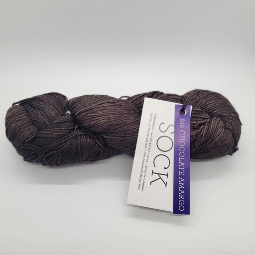 [SOK 0812] Malabrigo Sock Chocolate Amargo 812