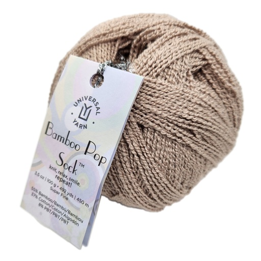 [BPO S0618] Universal Bamboo Pop Sock Solid Silt 618
