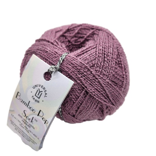 [BPO S0610] Universal Bamboo Pop Sock Solid Teasel 610