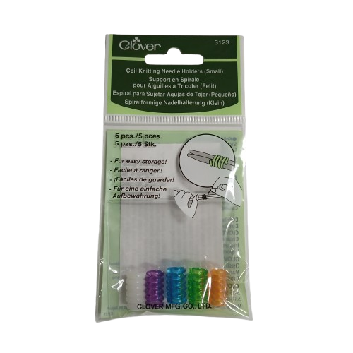 [CLO 3123] Clover Coil Knitting Needle Holders #3123