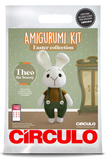 [THEO] Circulo Amigurumi Kit Easter 2023 Theo the Bunny