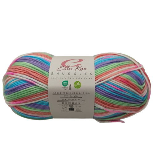 [SNUG 1001] Ella Rae Snuggles Fair Isle Bedtime Story 1001