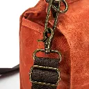 della Q Maker's Canvas Rucksack Orange