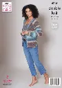 King Cole Riot DK Sweater and Cardigan Raglan Sleeve 5713