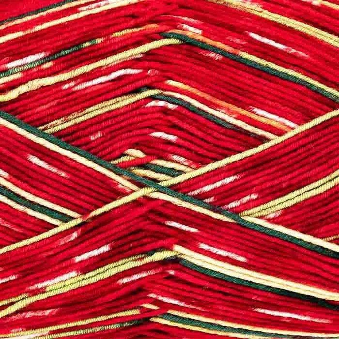 King Cole Footsie 4 Ply Christmas Fruit 4906