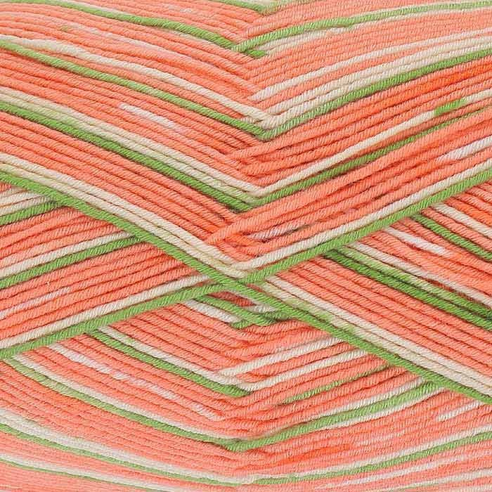 King Cole Footsie 4 Ply Cantaloupe 4912