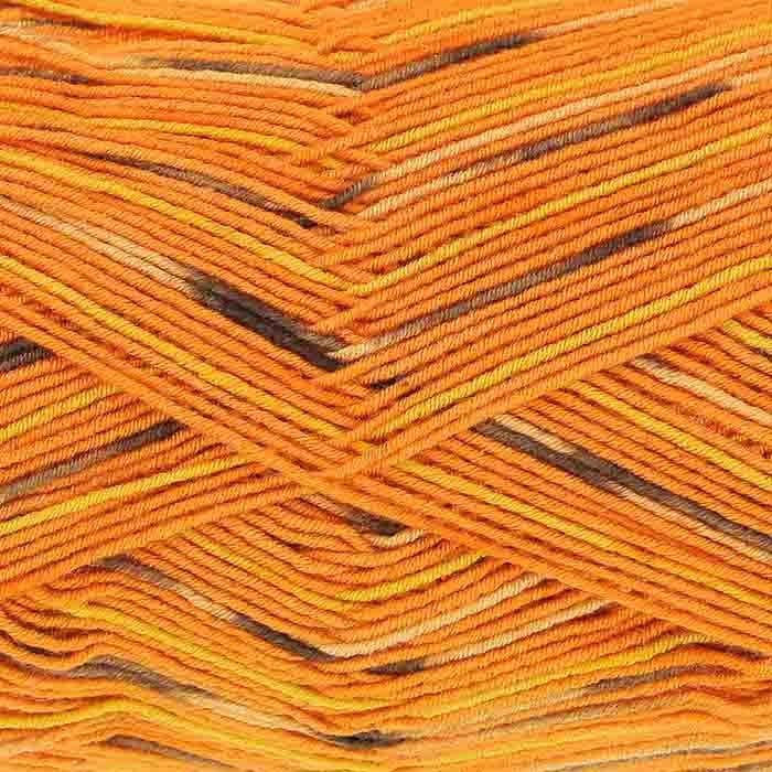 King Cole Footsie 4 Ply Papaya 4909