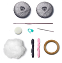 Circulo Amigurumi Kit Rattles Hippo 