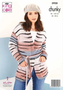 King Cole Cardigans Knitted in Safari Chunky 5930 (Knit) 