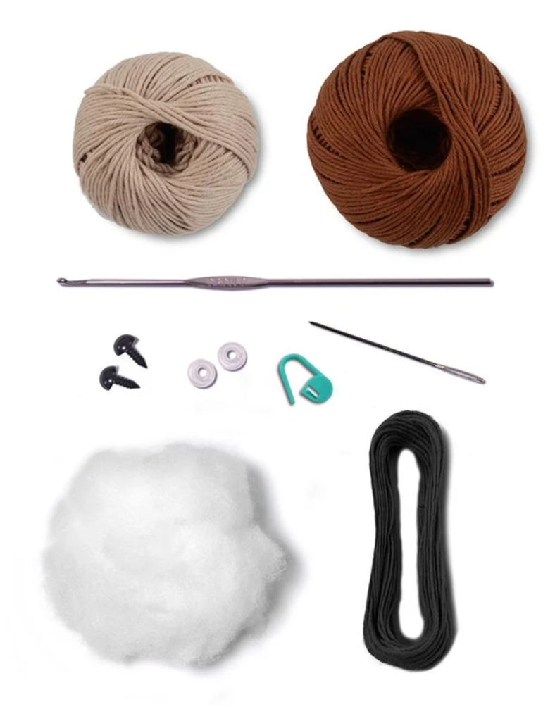Circulo Amigurumi Kit Safari Animals Bear