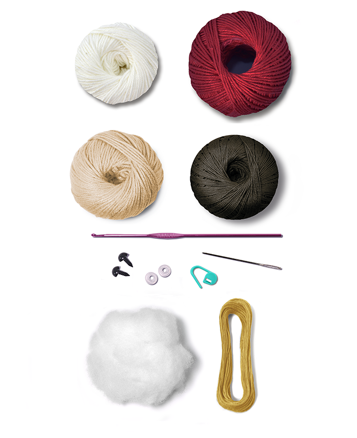 Circulo Amigurumi Kit Christmas Collection Magical Nina