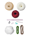 Circulo Amigurumi Kit Christmas Collection Toni the Bear of Joy