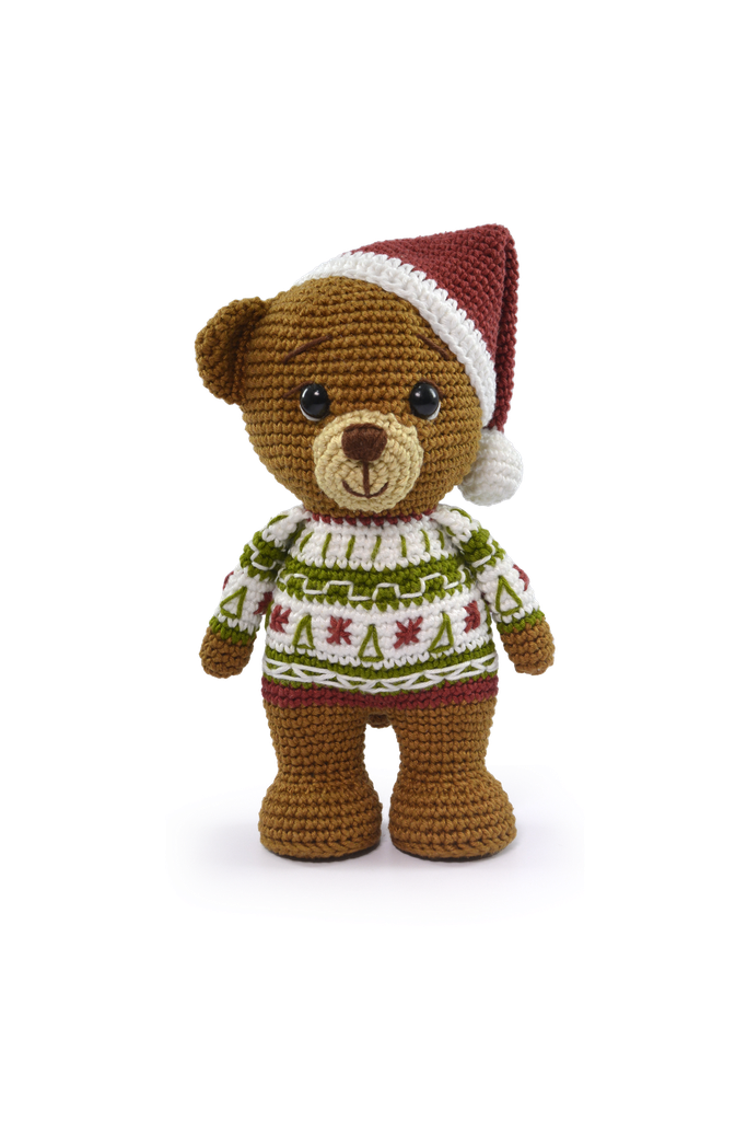 Circulo Amigurumi Kit Christmas Collection Toni the Bear of Joy