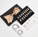 KnitPro Mini Bouquet Interchangeable Circular Needle Set 2" Tips in Rose Gold & Silver