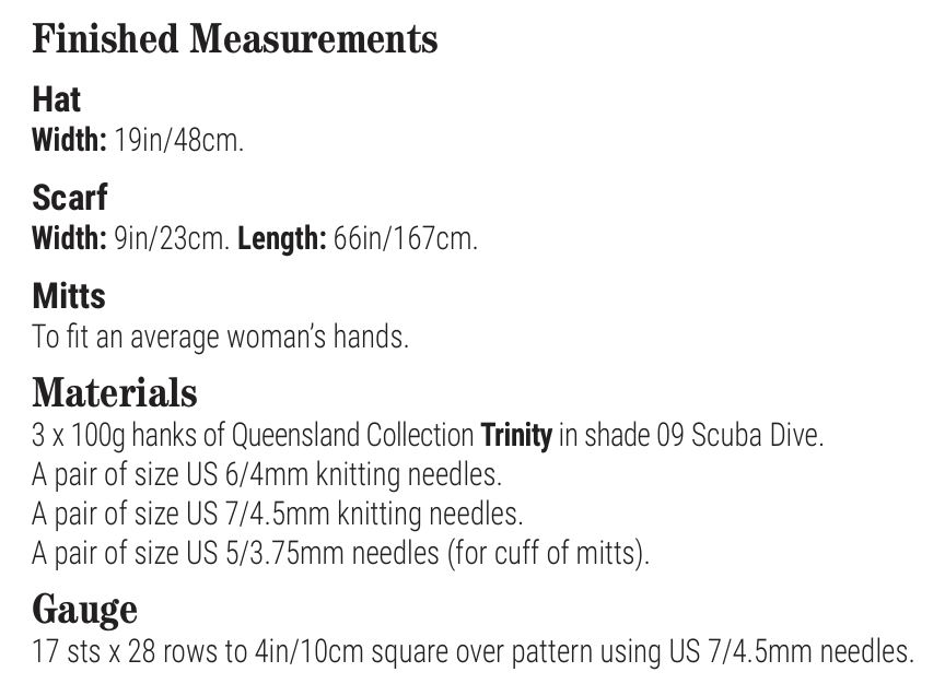 Queensland Collection Evie (Knit)