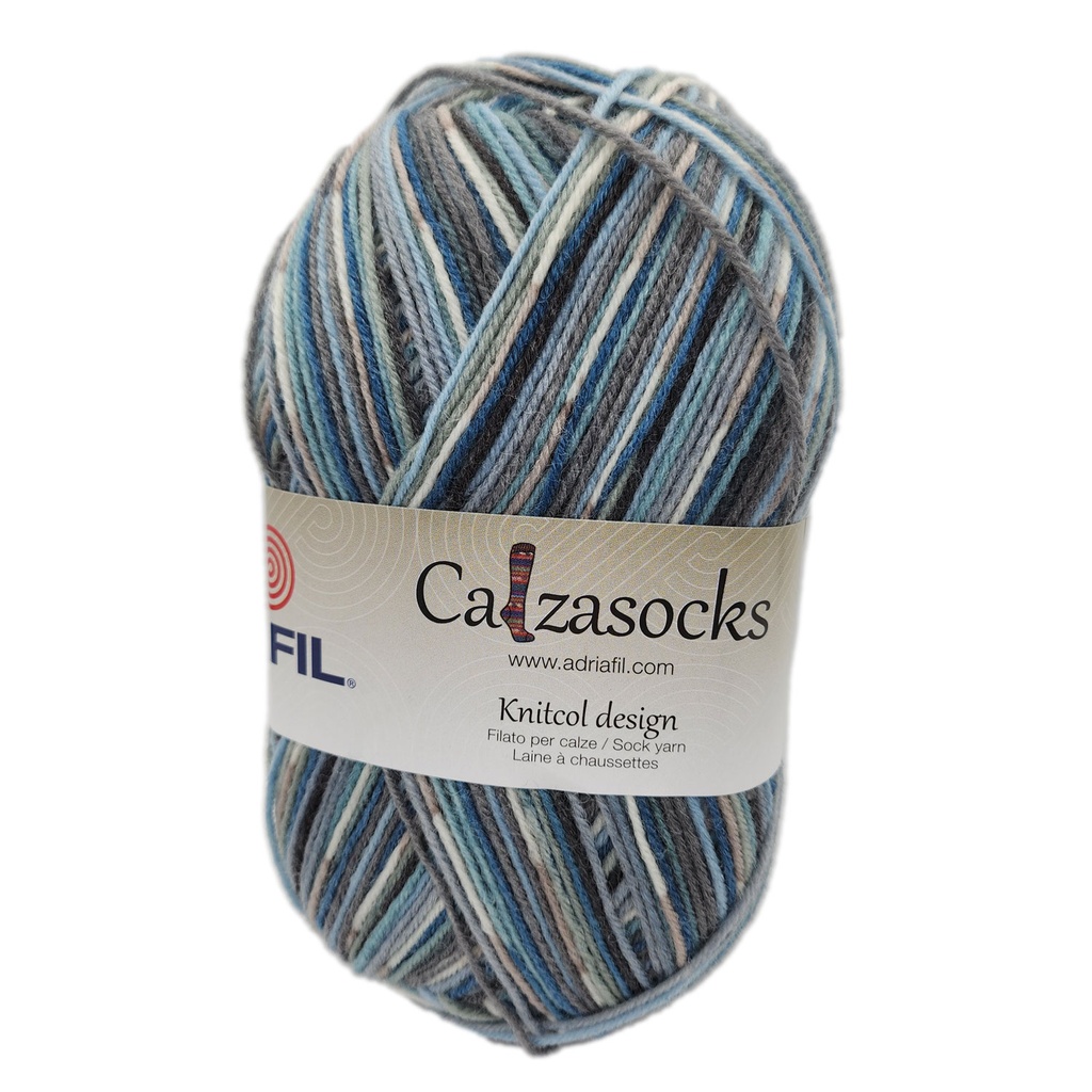 Adriafil Calzasocks Blue/Grey 175