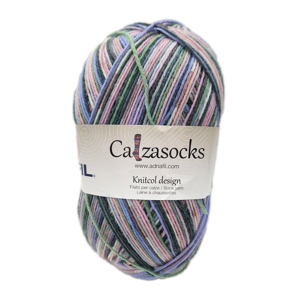 Adriafil Calzasocks Green/Blue/Pink 192