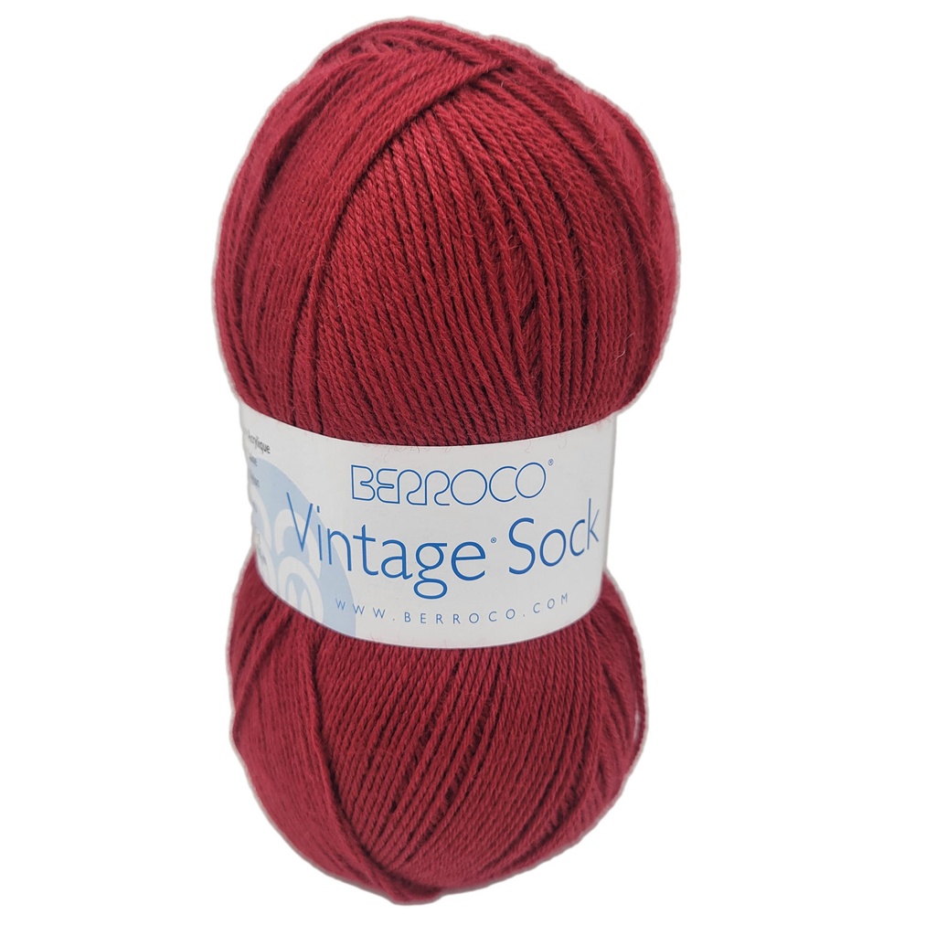 Berroco Vintage Sock Sour Cherry 12016
