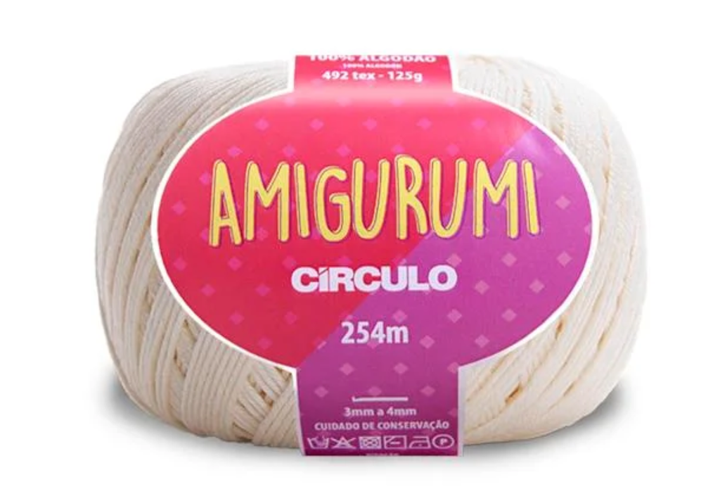 Circulo Amigurumi Cotton Off White 8176