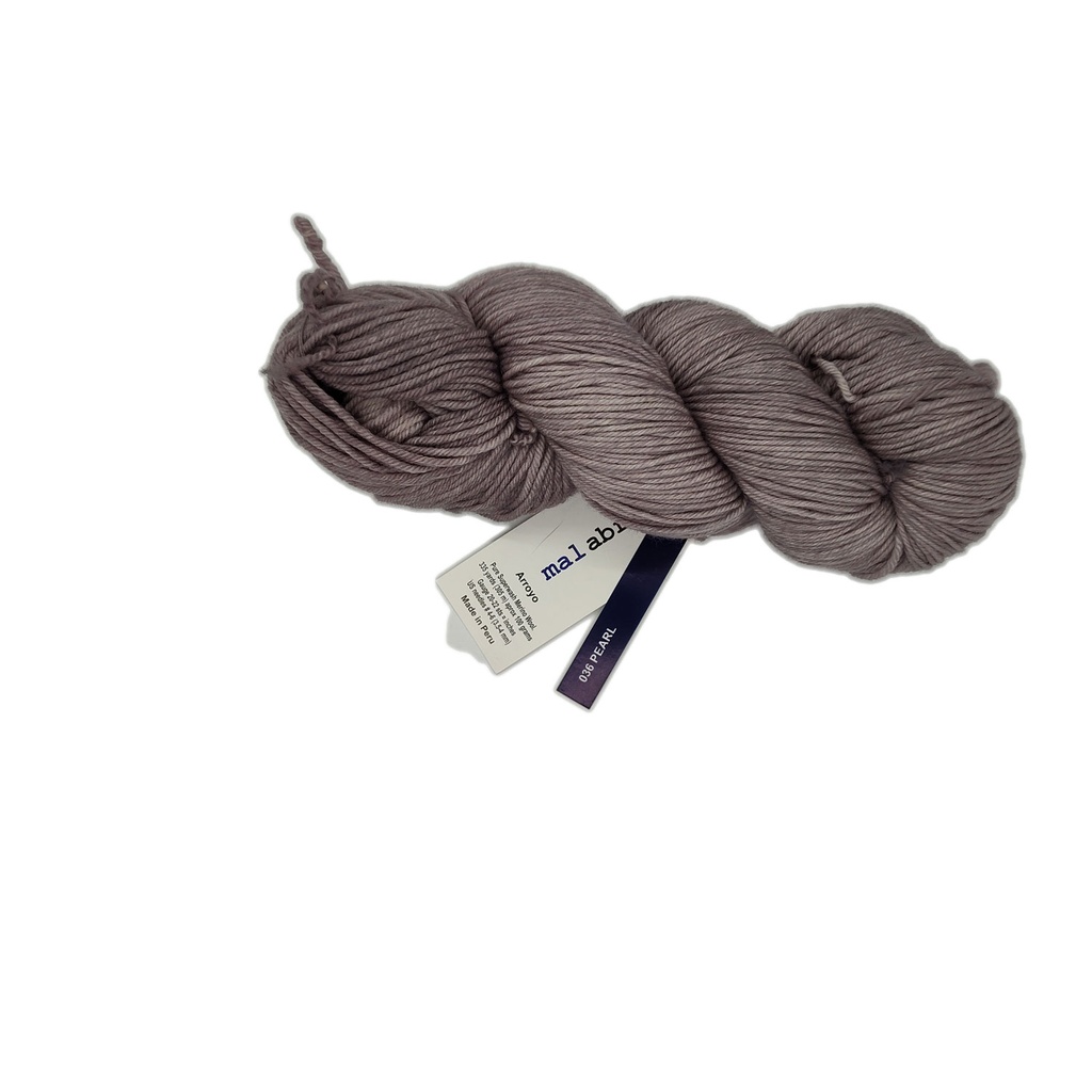 Malabrigo Arroyo Pearl 036