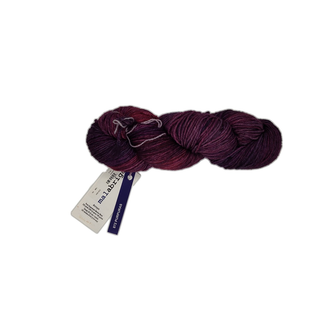 Malabrigo Arroyo Purpuras 872