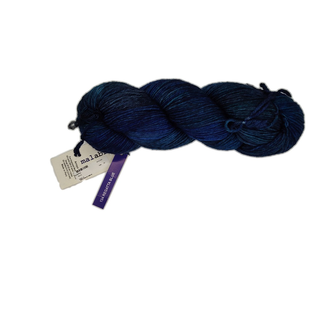 Malabrigo Arroyo Regatta Blue 134