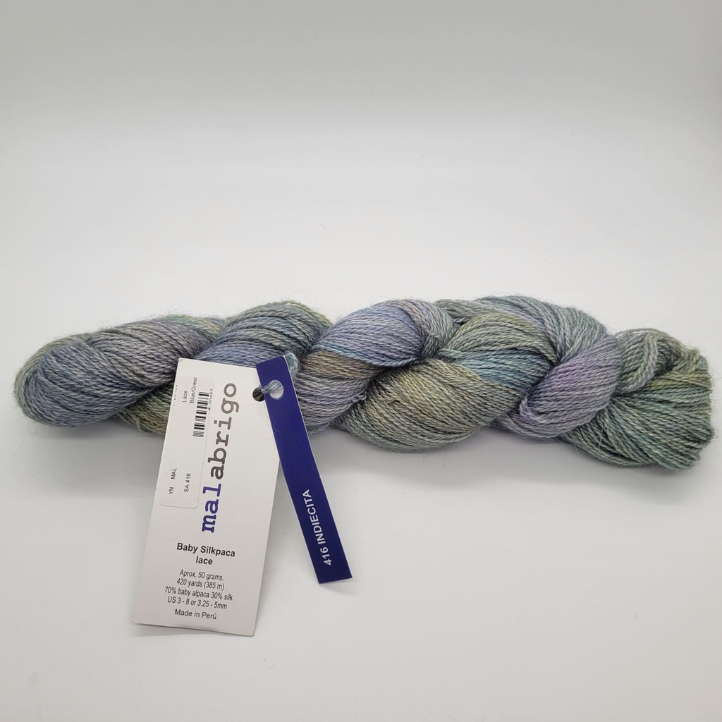 Malabrigo Baby Silkpaca Lace Indiecita 0416