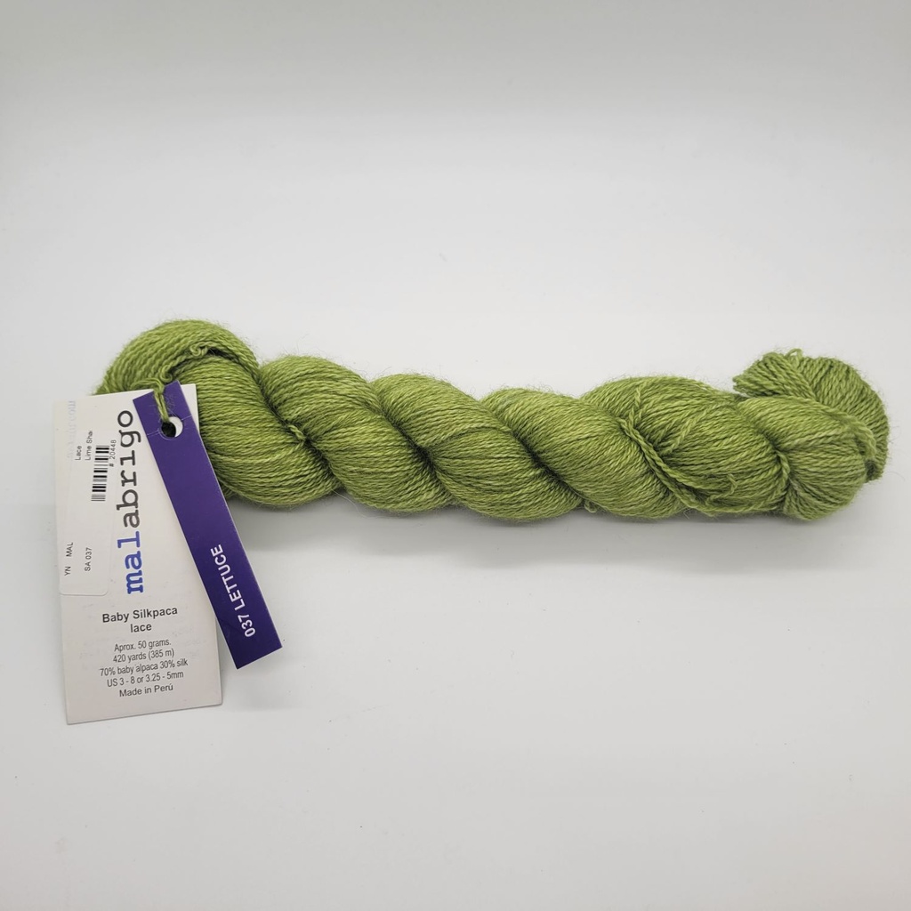 Malabrigo Baby Silkpaca Lace Lettuce 0037