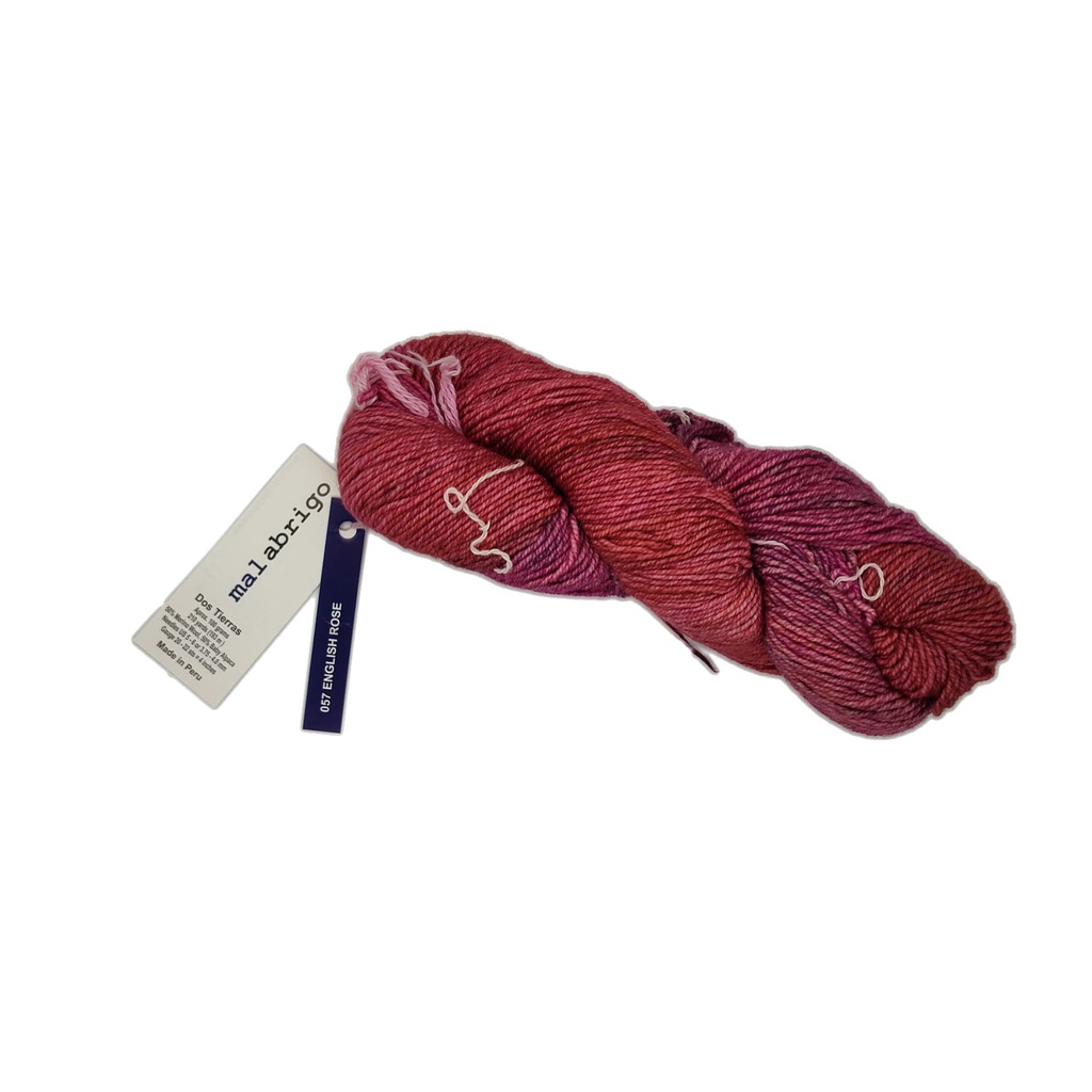 Malabrigo Dos Tierras English Rose 057