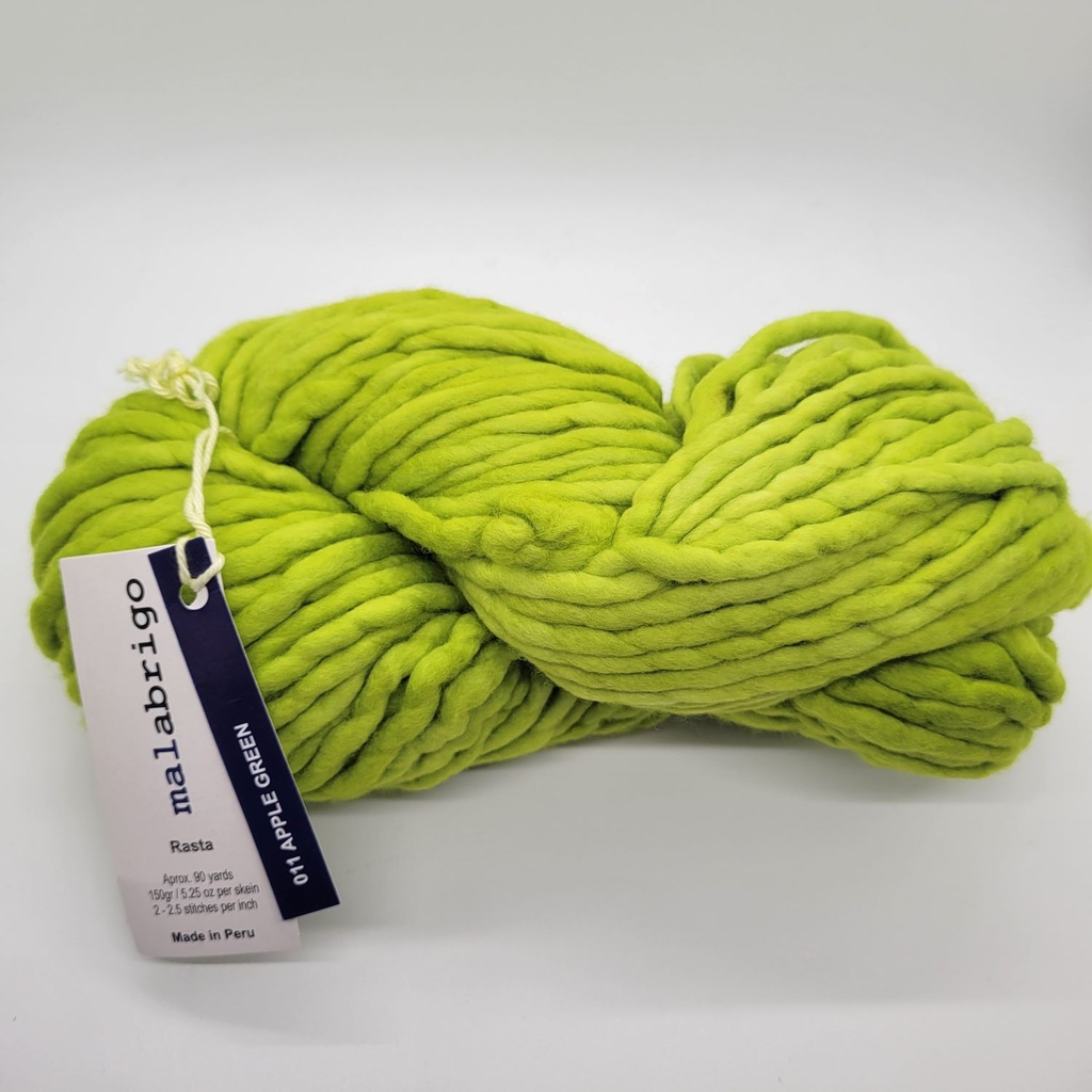 Malabrigo Rasta Applegreen 11