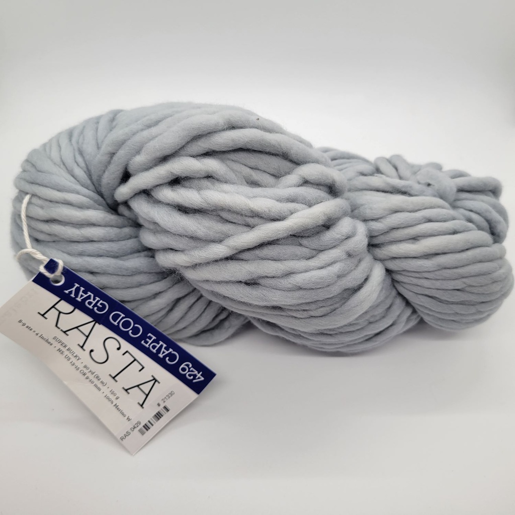 Malabrigo Rasta Cape Cod Gray 429