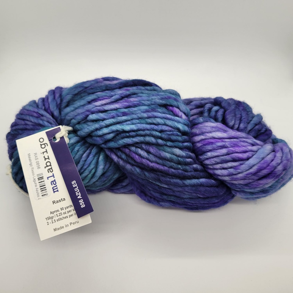 Malabrigo Rasta Laguna Azules 856