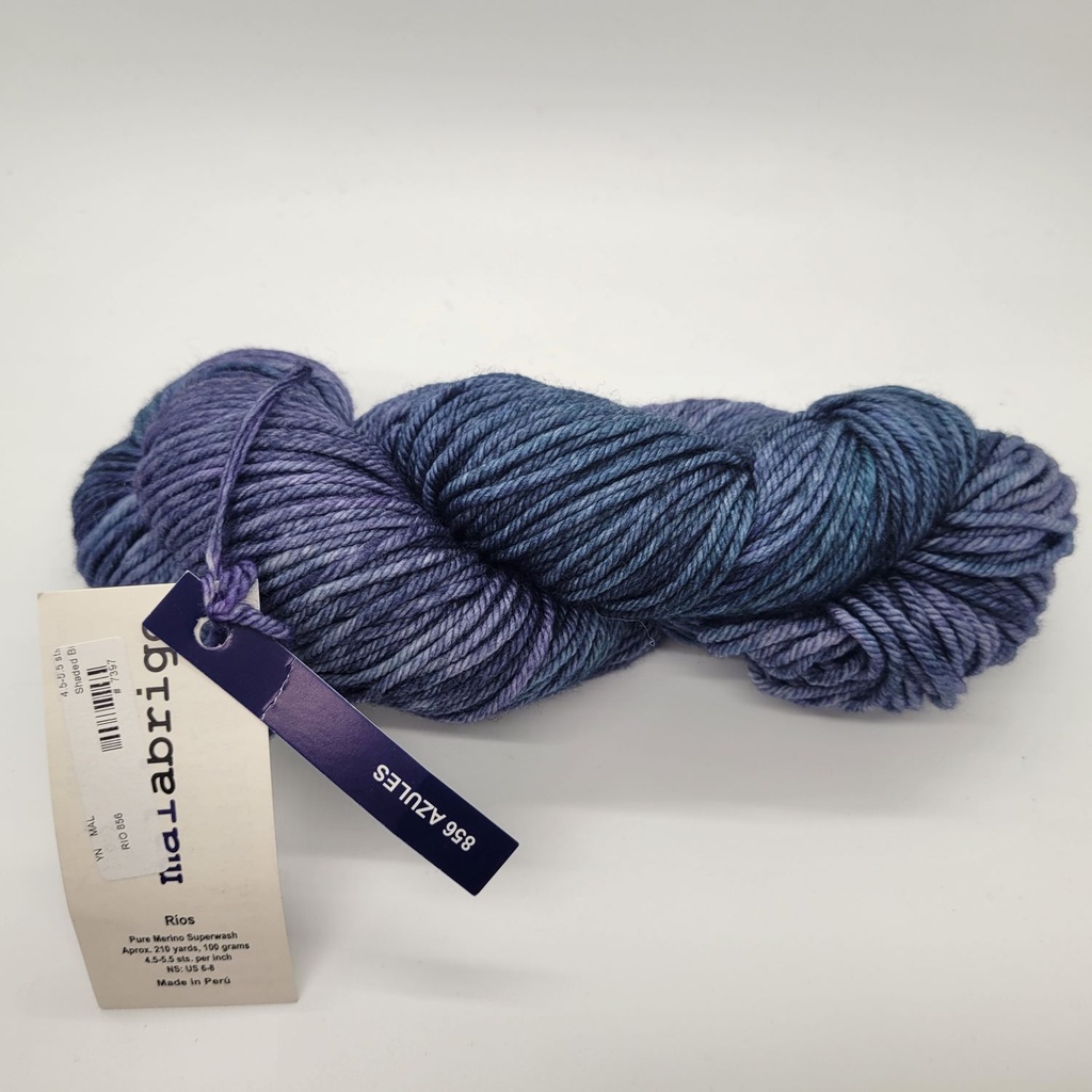 Malabrigo Rios Azules 856