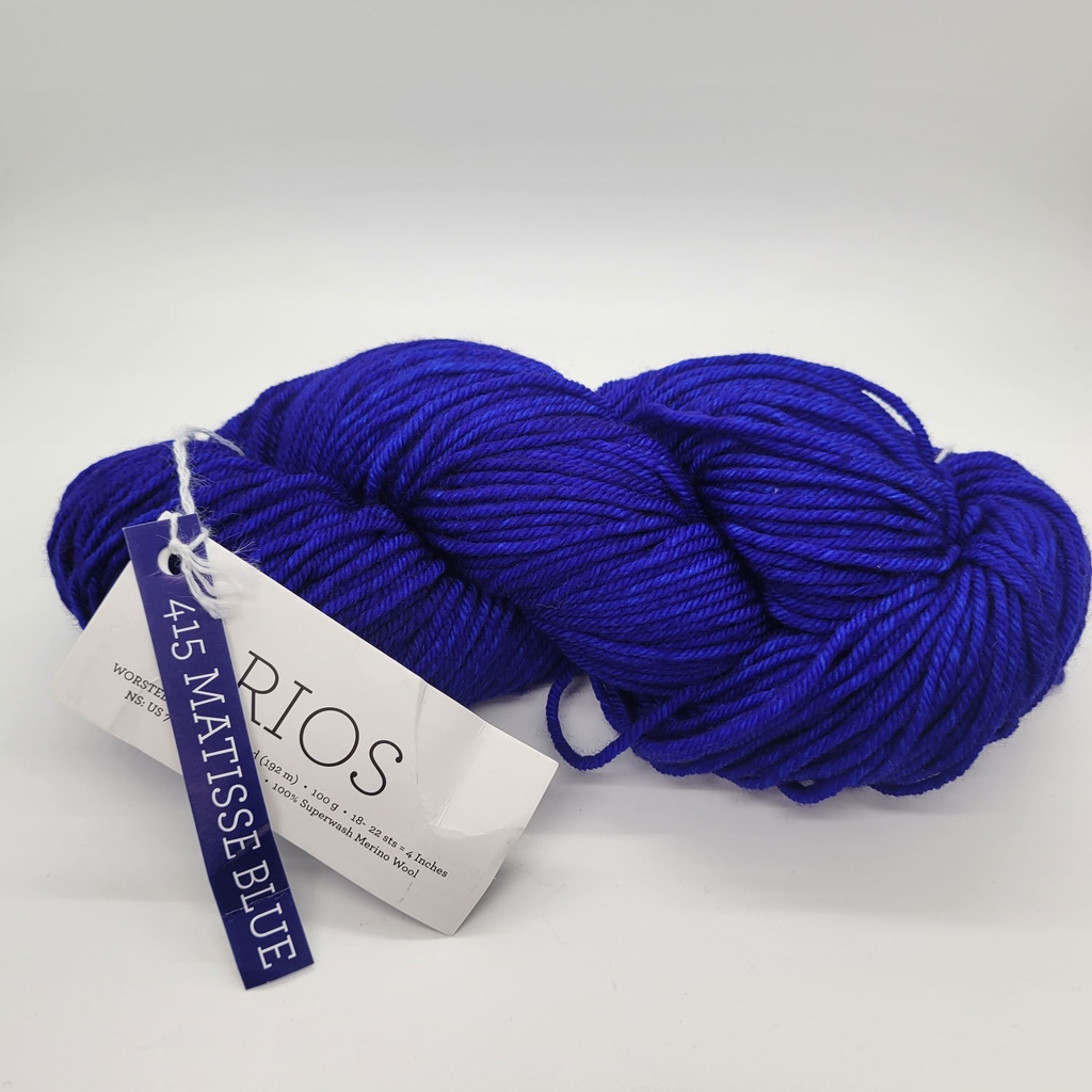Malabrigo Rios Matisse Blue 415