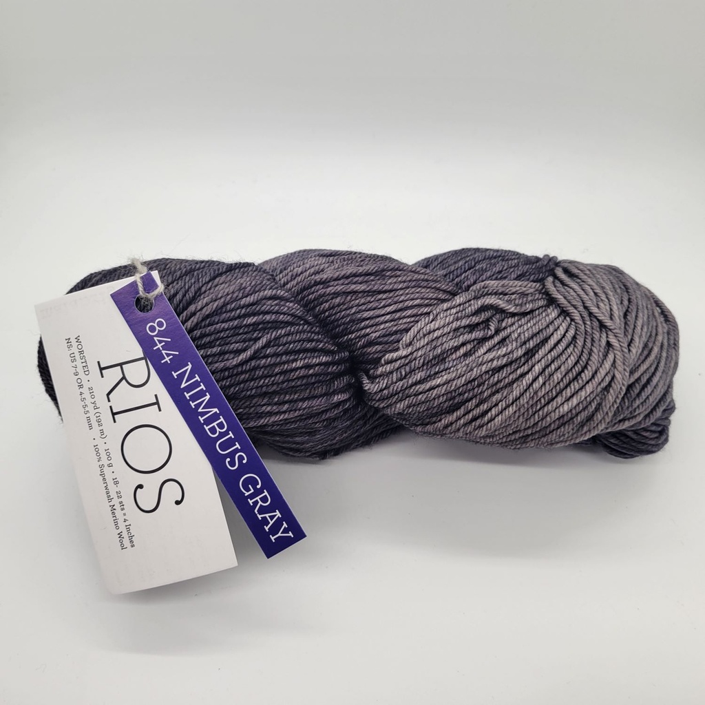 Malabrigo Rios Nimbus Gray 844