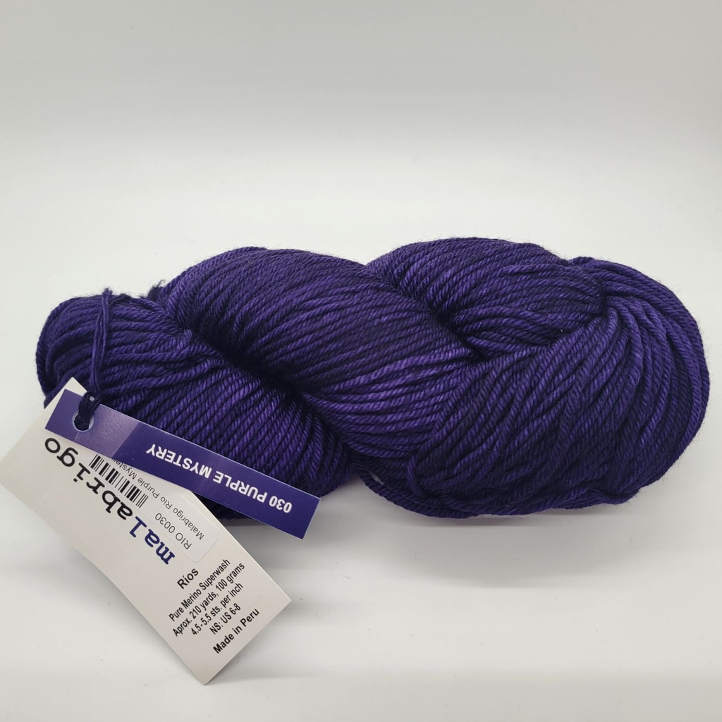 Malabrigo Rios Purple Mystery 030